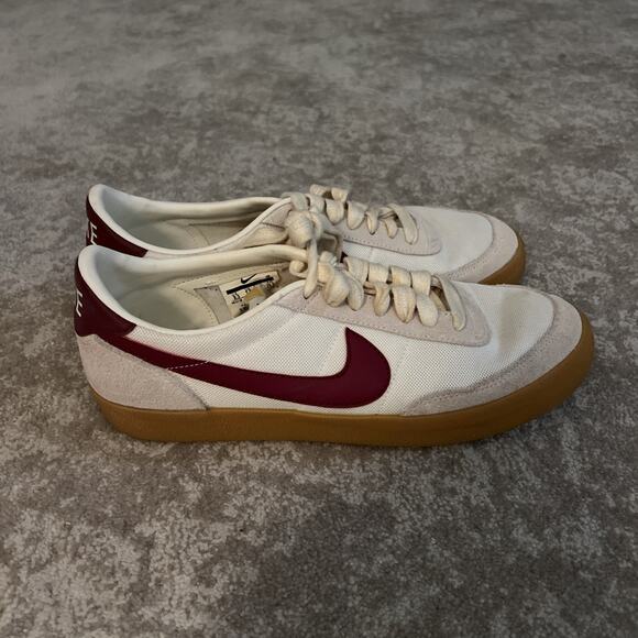 Nike Killshot Vulc Mens 8.5 Sail Team Red Gum Yellow Shoes J Crew AQ4133-100